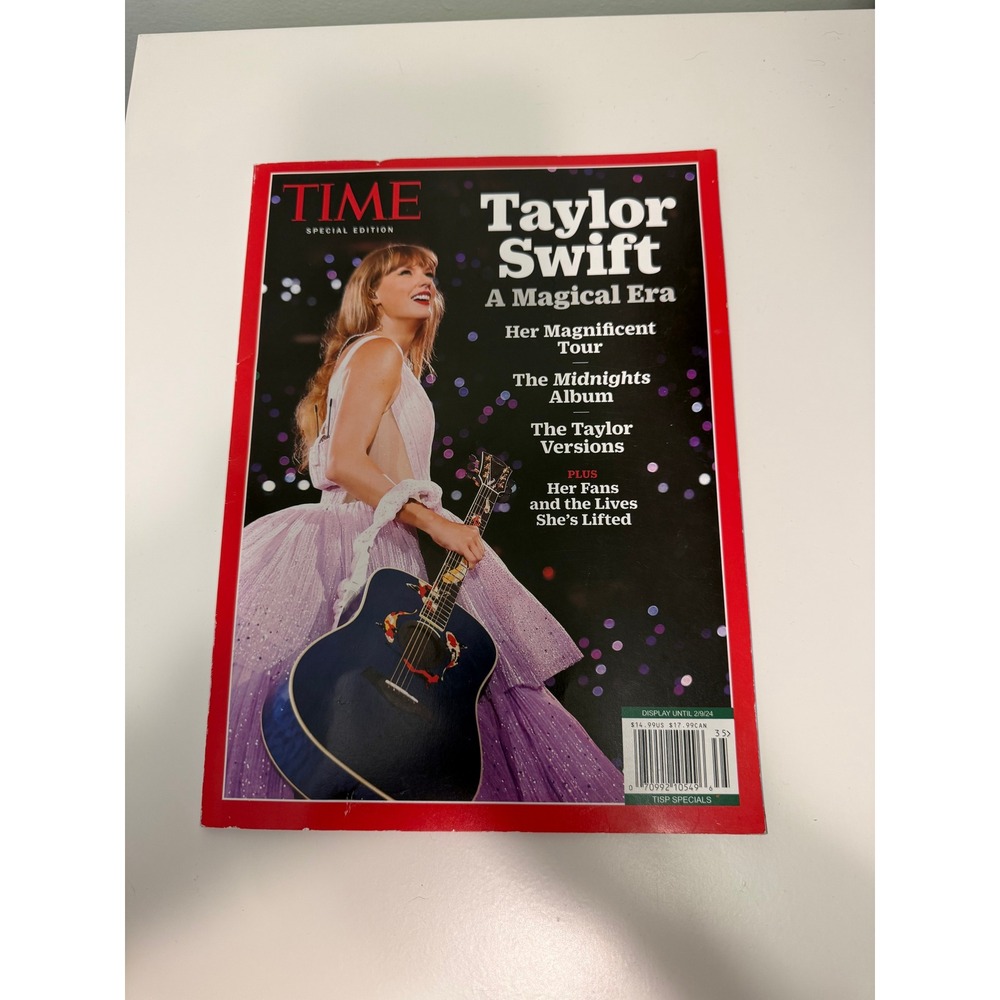 TIME Taylor Swift A Magical Era Special Edition Magazine Red Eras Tour Midnights